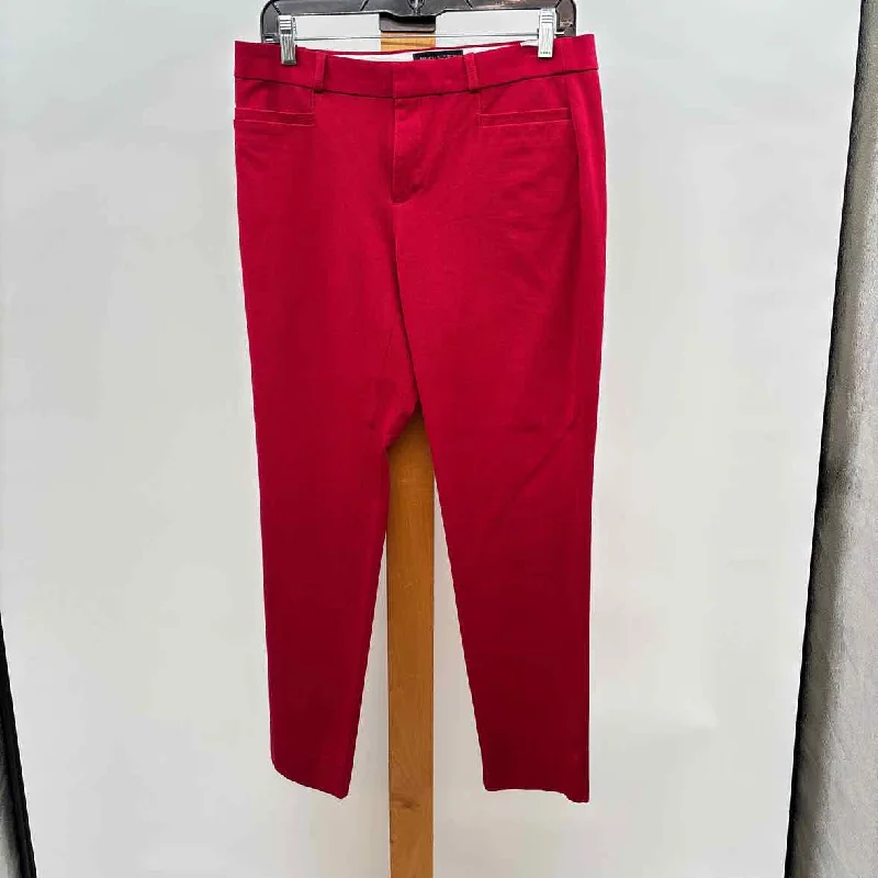 Banana Republic Women's Size 8 Red Solid Pants