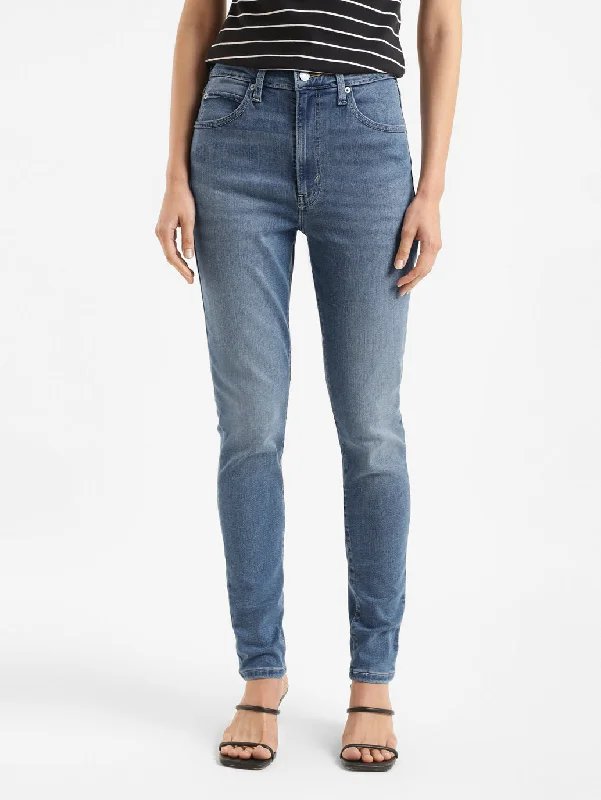 Women's High Rise Skinny Fit Jeans