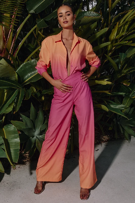 SUELA PANT - PINK/ORANGE