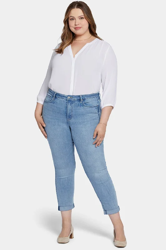 Sheri Slim Ankle Jeans In Plus Size - Majesty