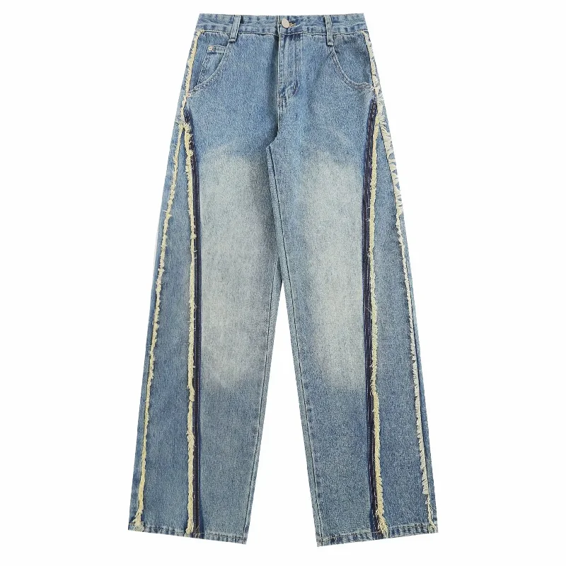 Deconstructed Denim Fusion Jeans