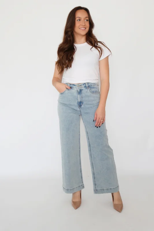 Denver Crop Flare Jeans