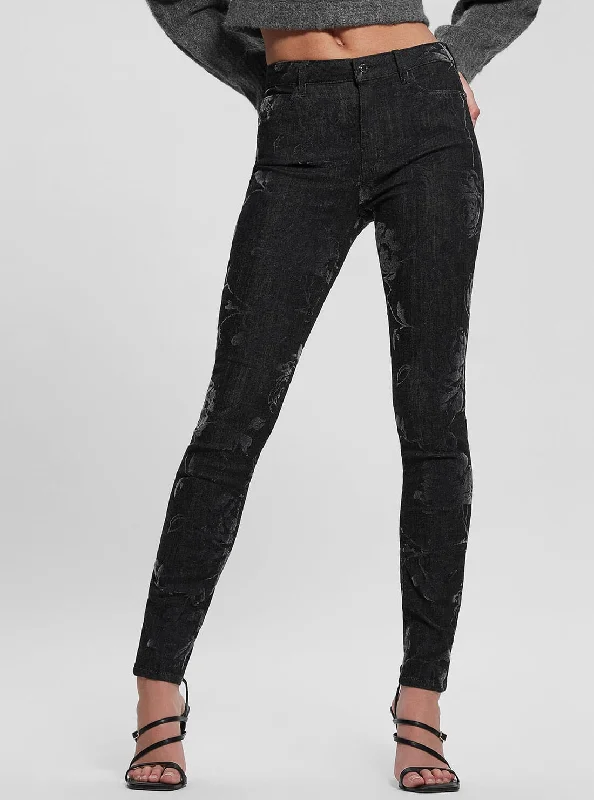 High-Rise 1981 Skinny Leg Denim Jeans In Armstrong Wash