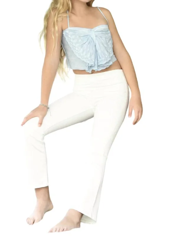 Woodstock Stretch Jeans - Tween In White