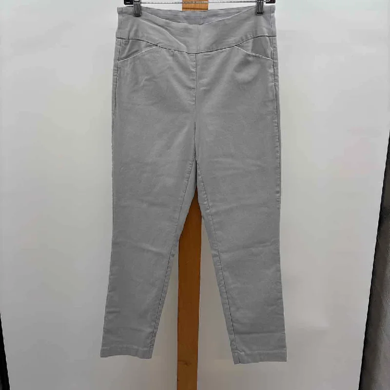 Tribal Women's Size 10 Gray Solid Pants