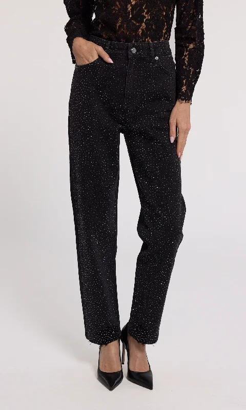 Baylor Compact Crystal Jeans