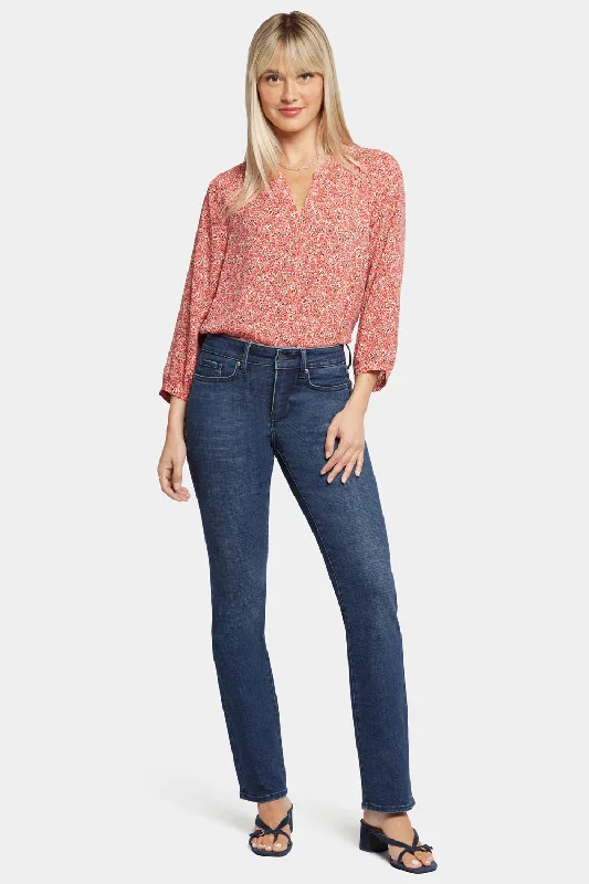 Marilyn Straight Jeans - Mesquite