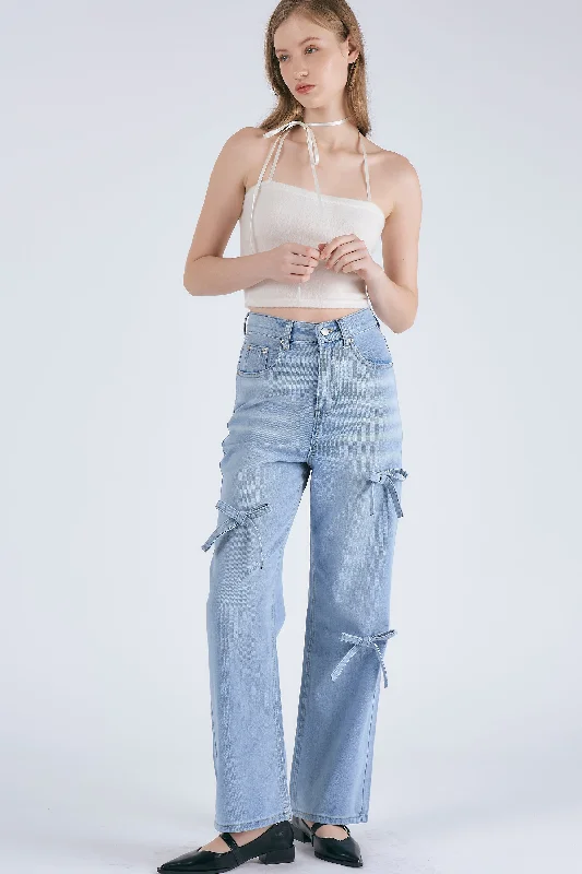 Maisie Bow Detail Jeans