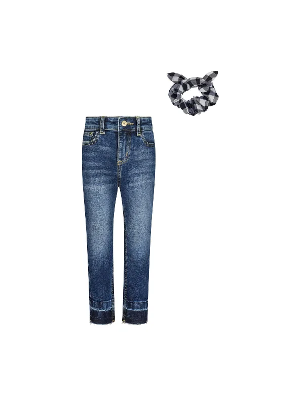 Girls Denim Skinny Jeans