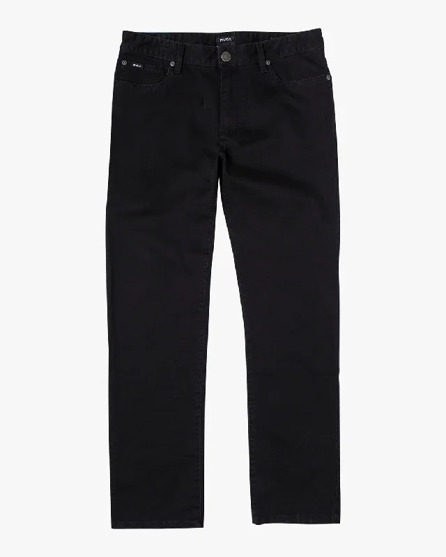 Weekend Relaxed Fit Denim Jeans - Black Overdye