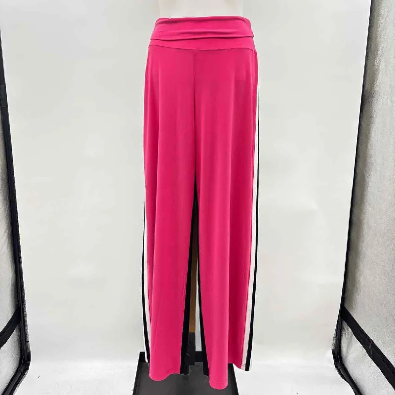 Norma Kamali Women's Size M Pink block Pants