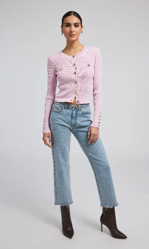 Libny Denim Pants With Removable Belt