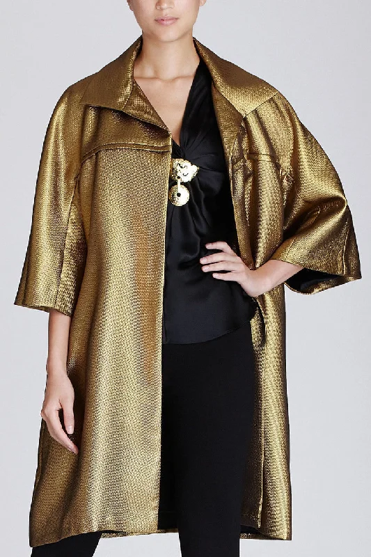 Gold Mesh Coat