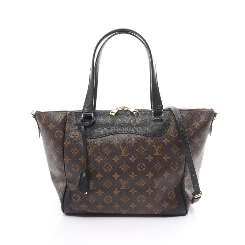 Louis Vuitton   Pvc Coated Canvas Leather Tote Bag (Pre-Owned)