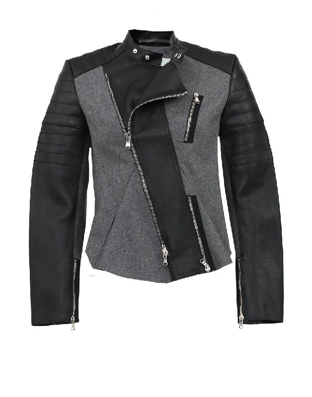 Motorcycle Peplum Jacket