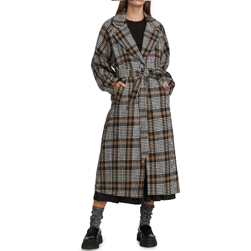 Check Coat (Black)