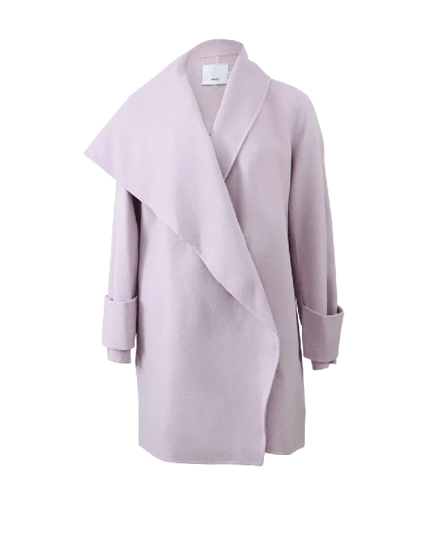 Drape Neck Coat