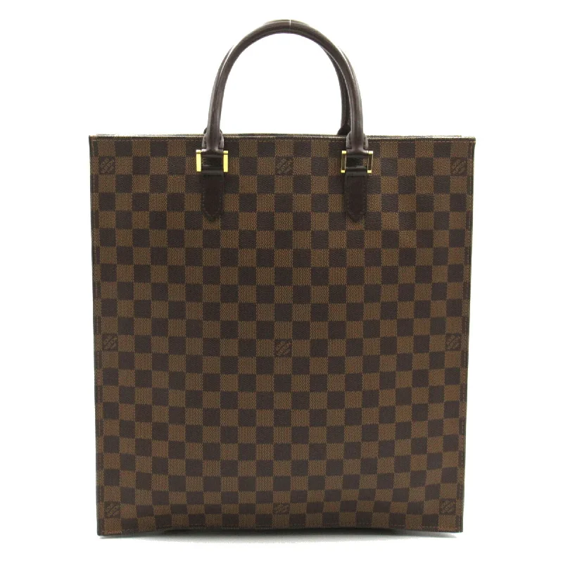 Louis Vuitton  Coated Canvas Damier Azur Pvc Tote Bag (Pre-Owned)