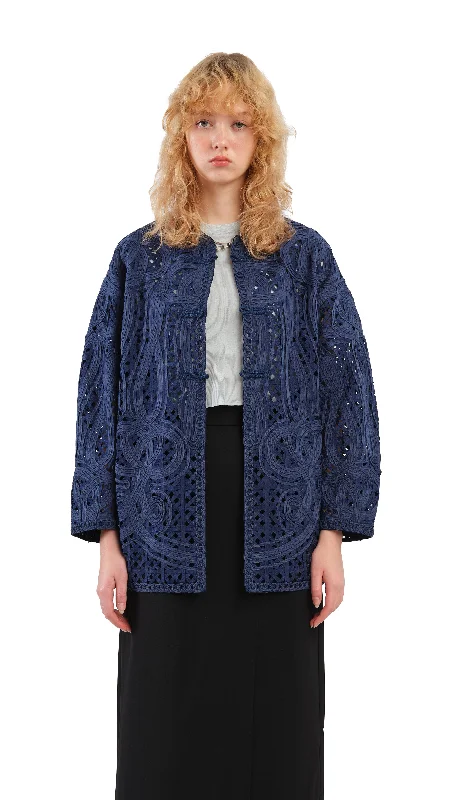 Cord Embroidery China Jacket