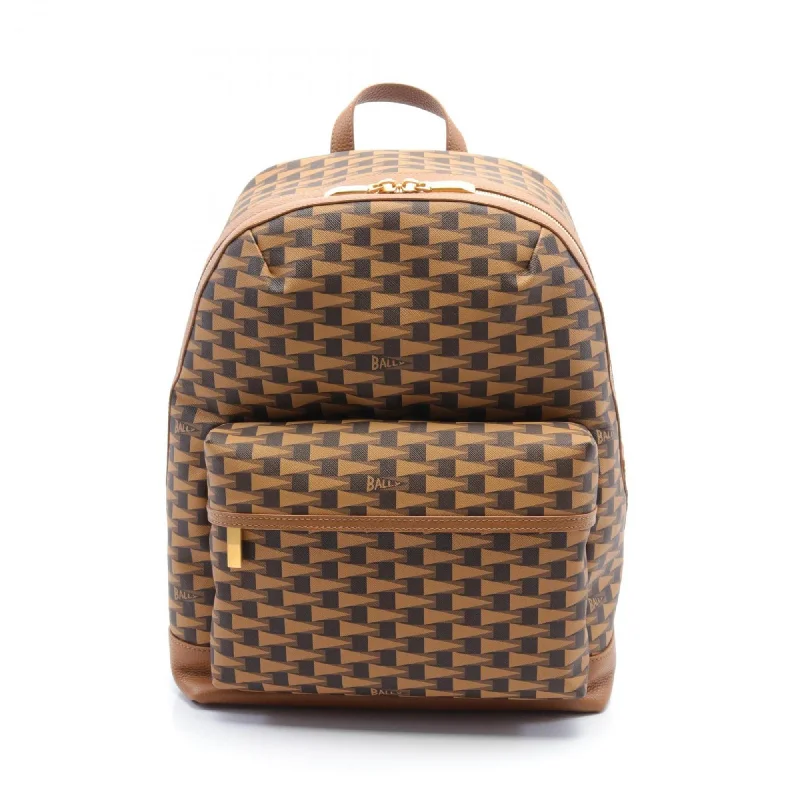 Bally  Coated Canvas Backpack (Pre-Owned)