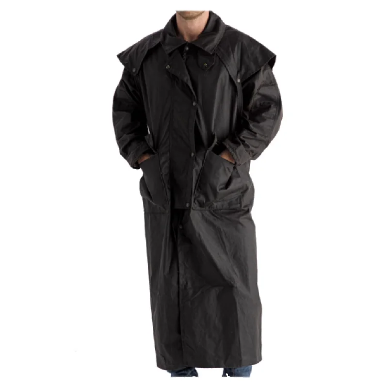 Burke & Wills Oilskin - Balranald Full Length Coat