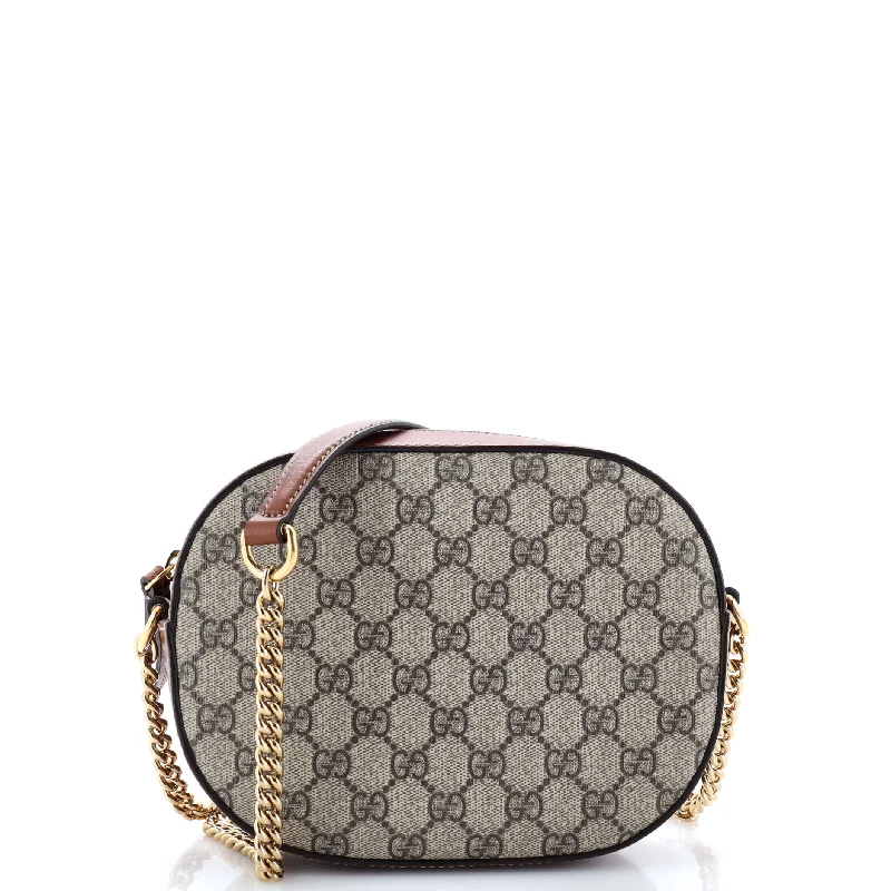 Chain Crossbody Bag GG Coated Canvas Mini