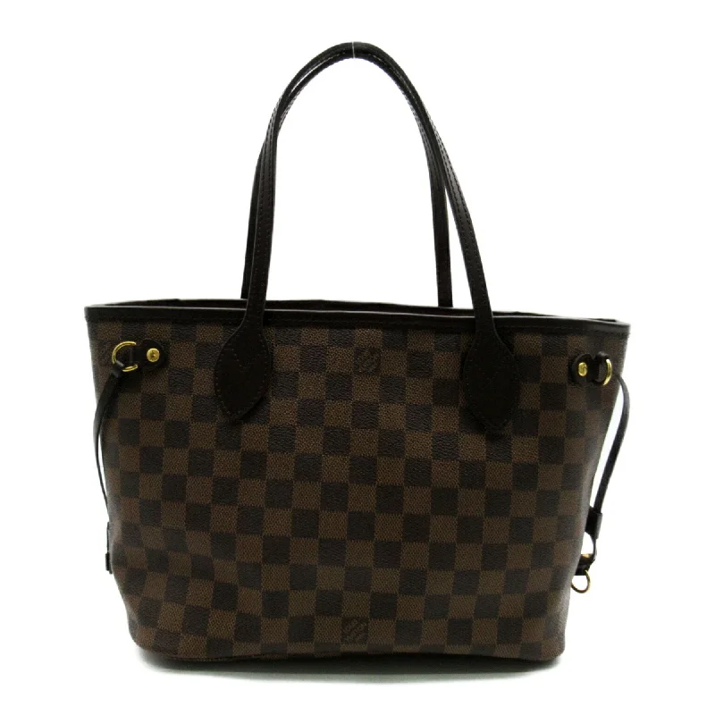 Louis Vuitton  Ebene Coated Canvas Damier Canvas Pouch Tote Bag (Pre-Owned)