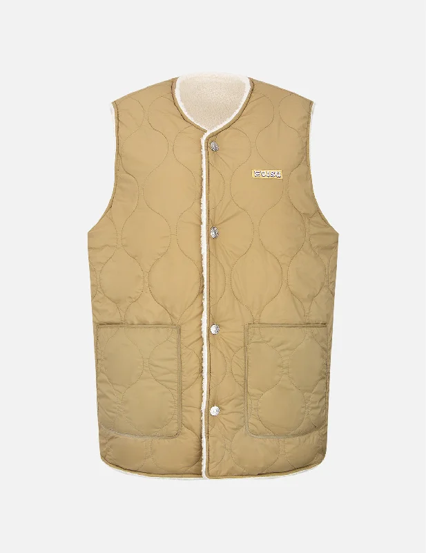 Onion Quilted Reversible Vest Jacket