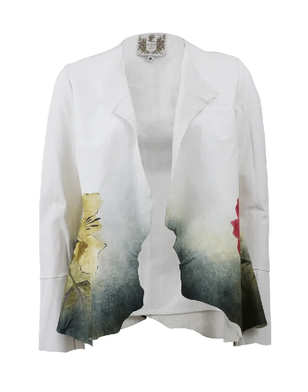 Flower Painted Bolero Jacket