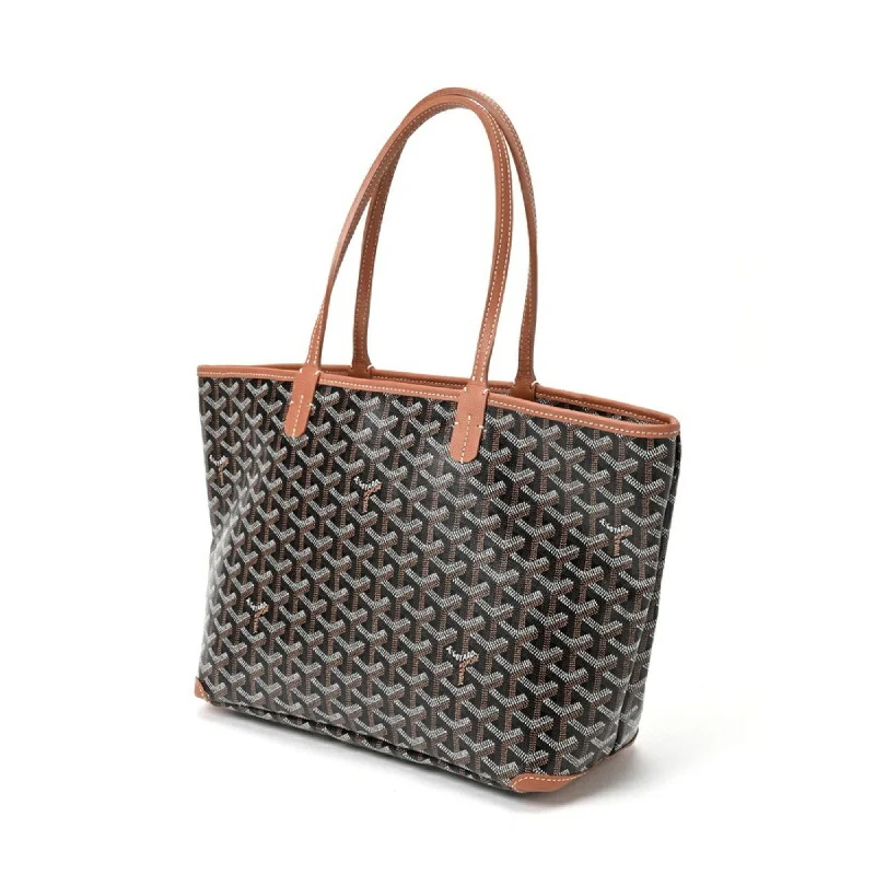 Goyard  Coated Canvas Leather Tote Bag (Pre-Owned)