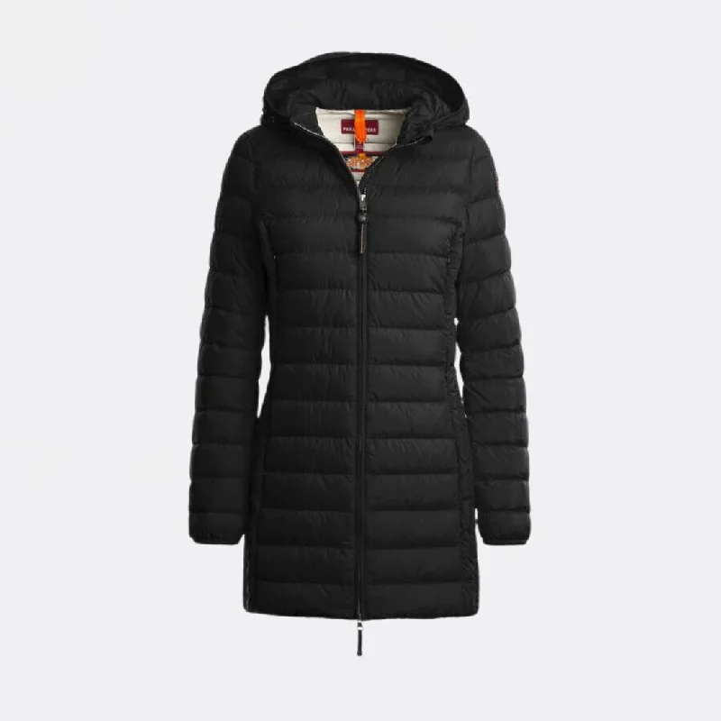 Irene Hooded Down Jacket (Black)