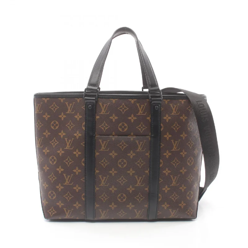 Louis Vuitton   Monogram Macassar Coated Canvas Tote Bag (Pre-Owned)