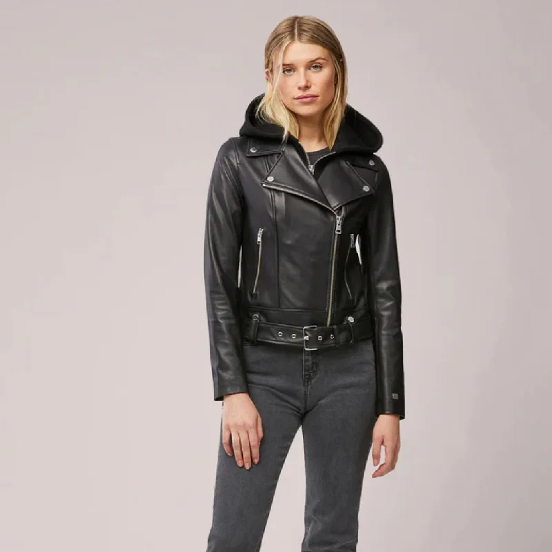 Elisha Moto Leather Jacket