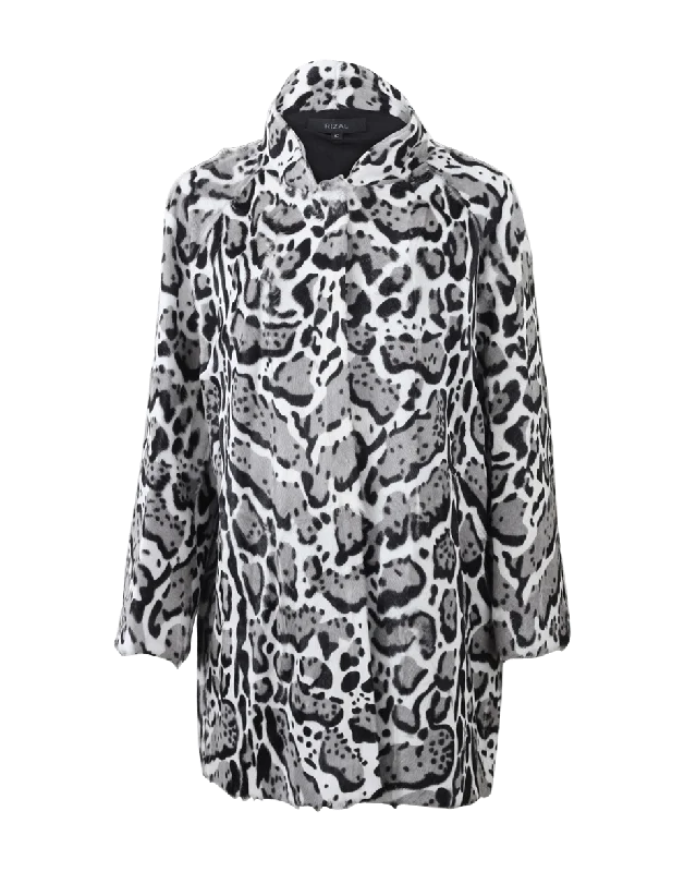 Snow Leopard Fur Coat